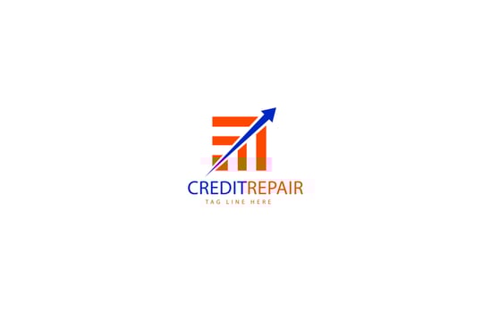 Financial logo or accounting logo design template vector