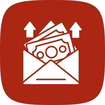 Salary Creative Icon Design vector