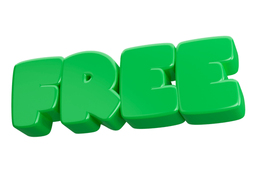 free 3d render text phrase inscription png