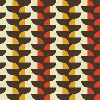 Colorful geometric stripes seamless pattern. Abstract floral tree geometric pattern. Colorful abstract geometric pattern use for fabric, textile, home decoration elements, upholstery, wrapping. vector