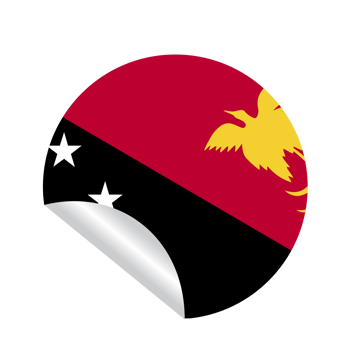 Papua ,New, Guinea flag country png