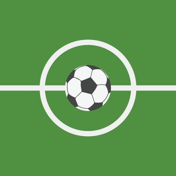 Football vector. Football poster. free space for text. wallpaper. Football on the field. vector