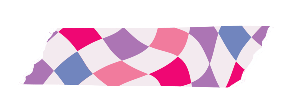 Washi Tape Doodle Illustration png