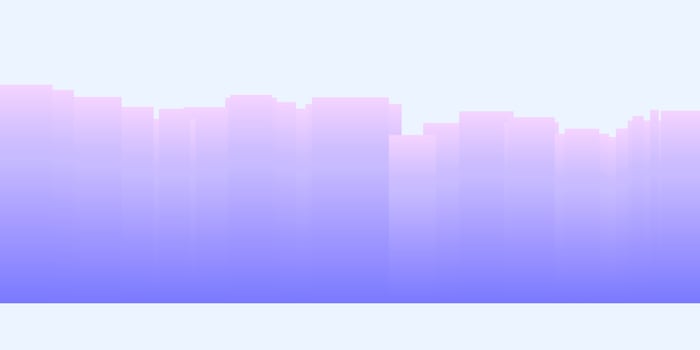 Silhouettes of the City. vector