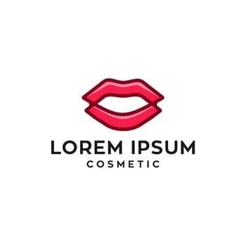 lips logo vector design