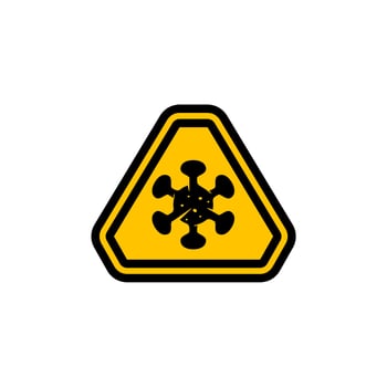 corona virus protection shield icon logo design symbol , protect your self vector