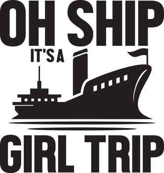 Cruise T-Shirt Design Bundle, Typography T-Shirt Design vector