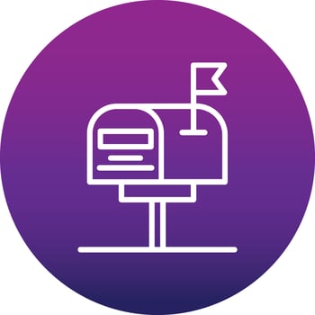 Letterbox Vector Icon