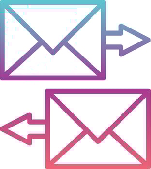 Exchange Mails Vector Icon