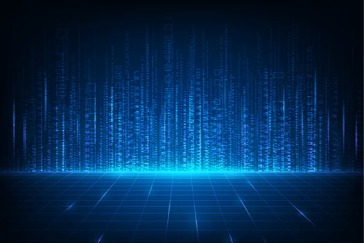 Vector hi speed internet. Digital data network connections concept. Technology futuristic background.