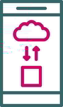 Cloud Computing Vector Icon