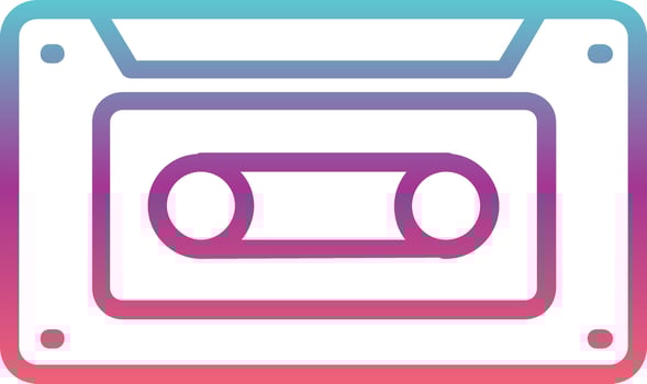 Cassette Vector Icon