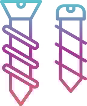 Screw Vector Icon