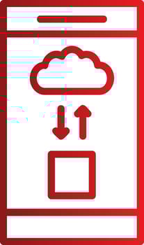 Cloud Computing Vector Icon