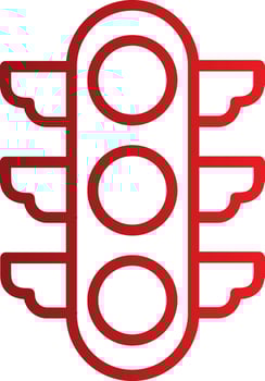 Traffic Light Vector Icon