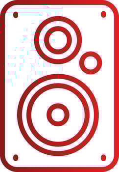Speaker Vector Icon