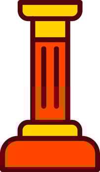 Pillar Vector Icon