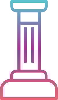 Pillar Vector Icon