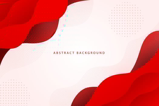 abstract gradient background modern wavy red background with pattern vector