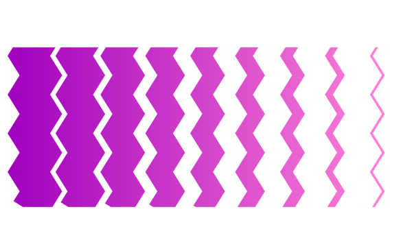 Colorful halftone geometric shape png