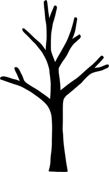 simplicity dead tree freehand drawing. png