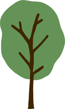 simplicity tree freehand drawing flat design. png