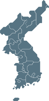outline drawing of korea map. png
