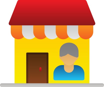 Beauty Salon Vector Icon Design