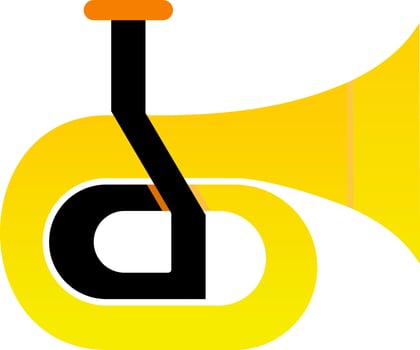 Tuba Vector Icon Design