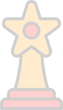 Award Vector Icon Design