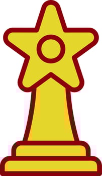 Award Vector Icon Design