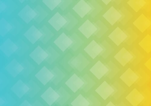 Abstract background composed of technologically horizontal squares in a gradient of pastel tones from light green to dark yellow vector