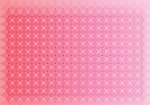 An abstract background composed of ovals resembling a flower. Pastel gradient from light pink to dark vector