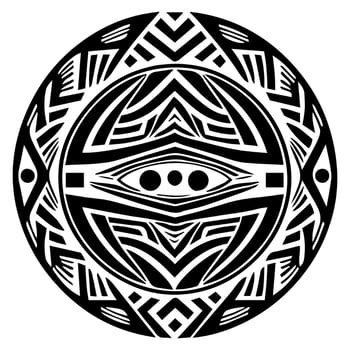 Tribal textures patterns graphic design tattoo logo editable vector