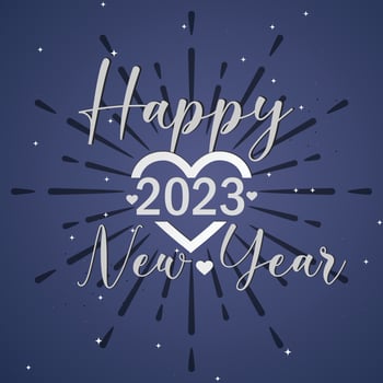 Happy New Year 2023 festival vector or background design