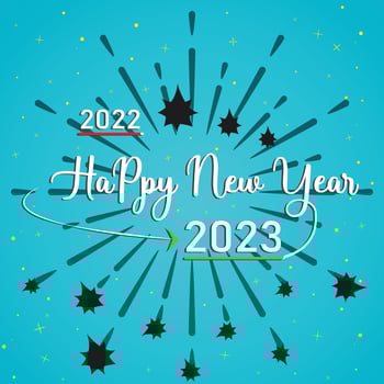 Happy New Year 2023 festival vector or background design