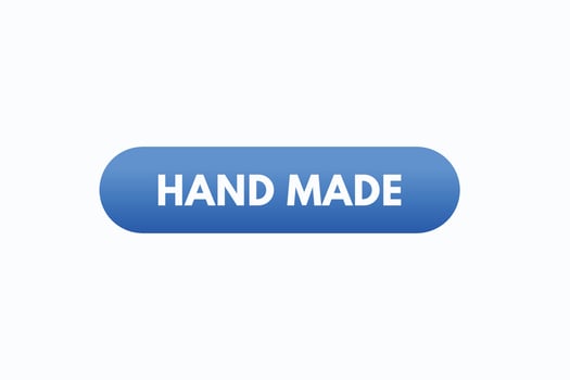 hand made button vectors. sign label speech bubble great idea vector