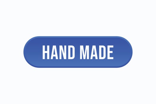 hand made button vectors. sign label speech bubble great idea vector