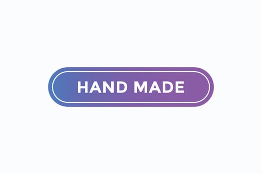 hand made button vectors. sign label speech bubble great idea vector