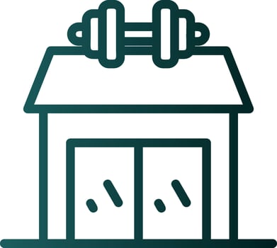 Gym Vector Icon Design