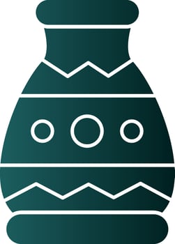 Amphora Vector Icon Design