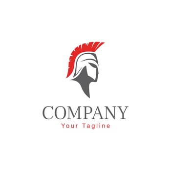 spartan warrior logo vector