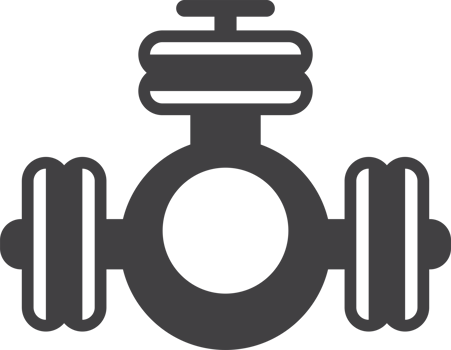valve for plumbing illustration in minimal style png