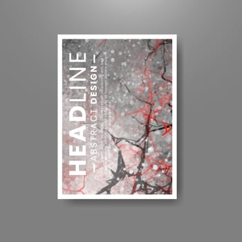 Cards with watercolor background. Design for your cover, date, postcard, banner, logo. vector