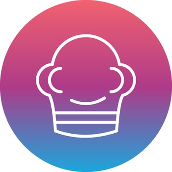 Chef Hat Vector Icon