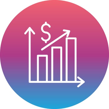 Graph Vector Icon