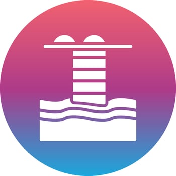 Swimming Pool Vector Icon