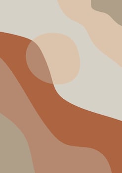 Abstract background with organic shape and hand draw line in pastel colors. Modern design template with space for text. Minimal stylish cover for branding design. vector