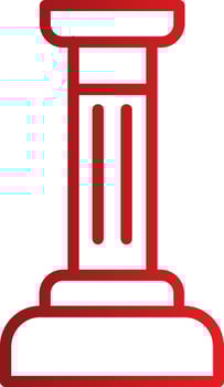 Pillar Vector Icon