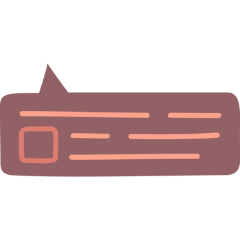 speech chat cute bubble png
